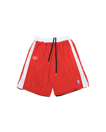 SICKÖ GKL BALL REVERSIBLE SHORTS BLACK/RED