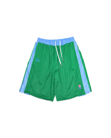 SICKÖ GKL BALL REVERSIBLE SHORTS WHITE/GREEN